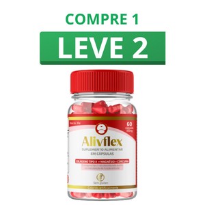 AlivFlex 60 Cápsulas + Frete Grátis