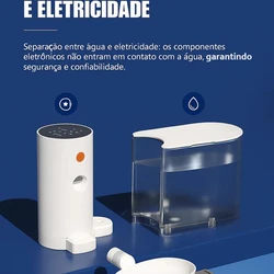 Bebedouro Pet Automático Inteligente Auqua Fresh
