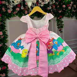  Vestido Temático - Galinha Pintadinha  