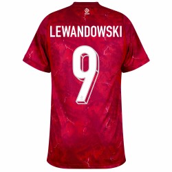 Camisa Seleção Polônia Away 2026/27 Lewandowski 9