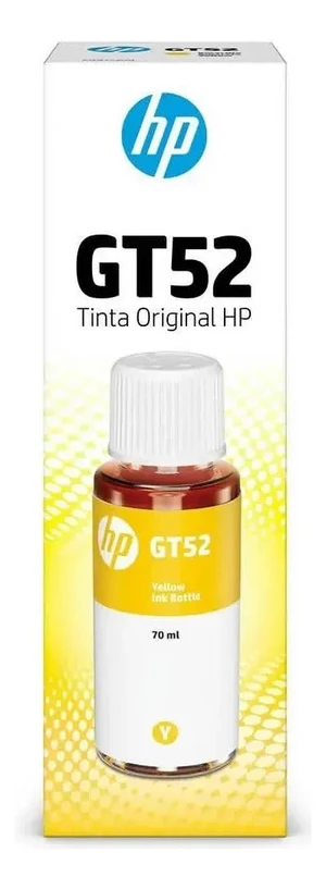 Refil de Tinta HP Amarelo - GT52