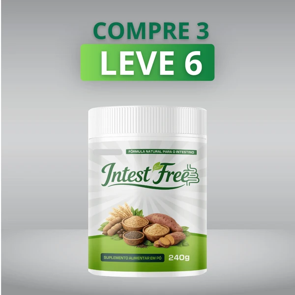 Intest Free - 10% de Desconto no Pix + Frete Grátis