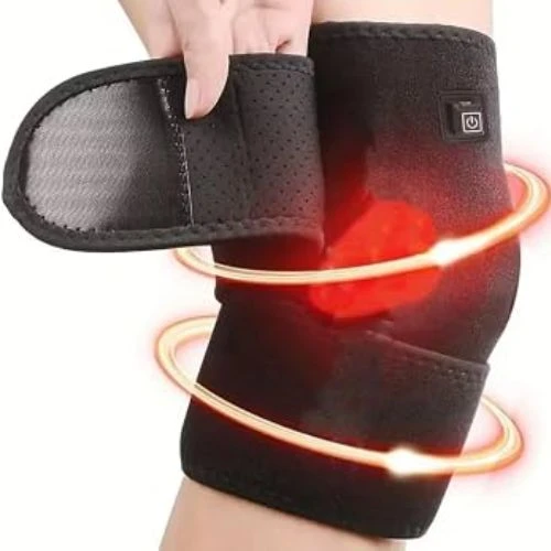 Joelheira Elétrica com Aquecimento USB Ajustável para Conforto Diário