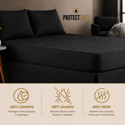ProtectSoft™ – Pague 1, Leve 3 | Capa Impermeável Premium + 2 Fronhas [OFERTA LIMITADA 🔥]