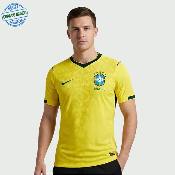Camisa Seleção Brasileira Jogador 2026/27 Amarela