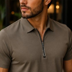 [LEVE 5 PAGUE 3] Camisa Masculina Roman em Algodão e Elastano Premium (Alto Padrão de Estilo!)