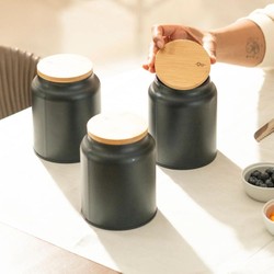 Pote coffee em Metal Ou 1,1L Linha Sense
