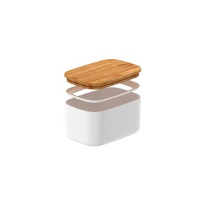Pote hermético organizador retangular Ou 650ml Linha Keep