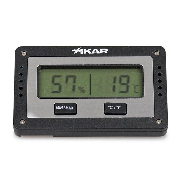 Higrômetro Digital Xikar Rectangular
