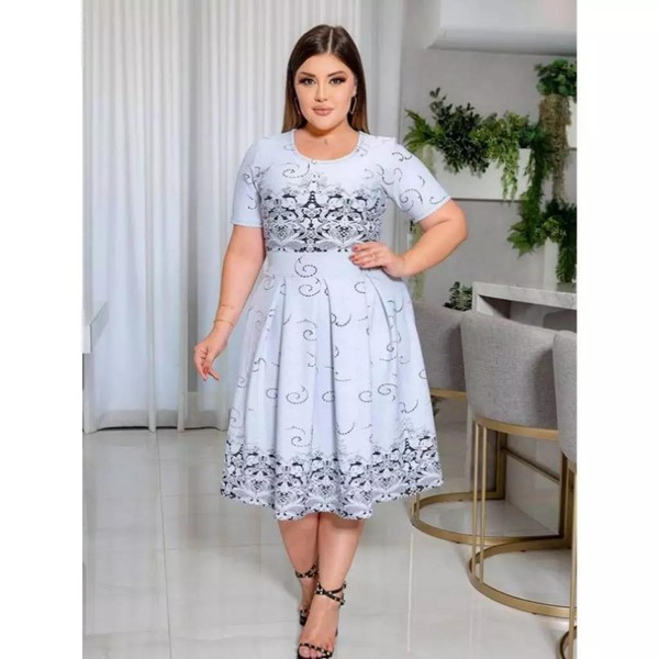 Vestido Texturizado Jacquard