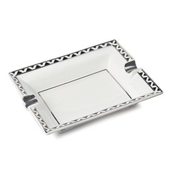 Cinzeiro para 2 Charutos Nerone Chevron