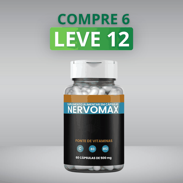 Nervomax - 10% de Desconto no Pix + Frete Grátis