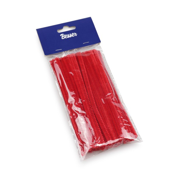 Limpador de Cachimbo Besser 15cm - Vermelho