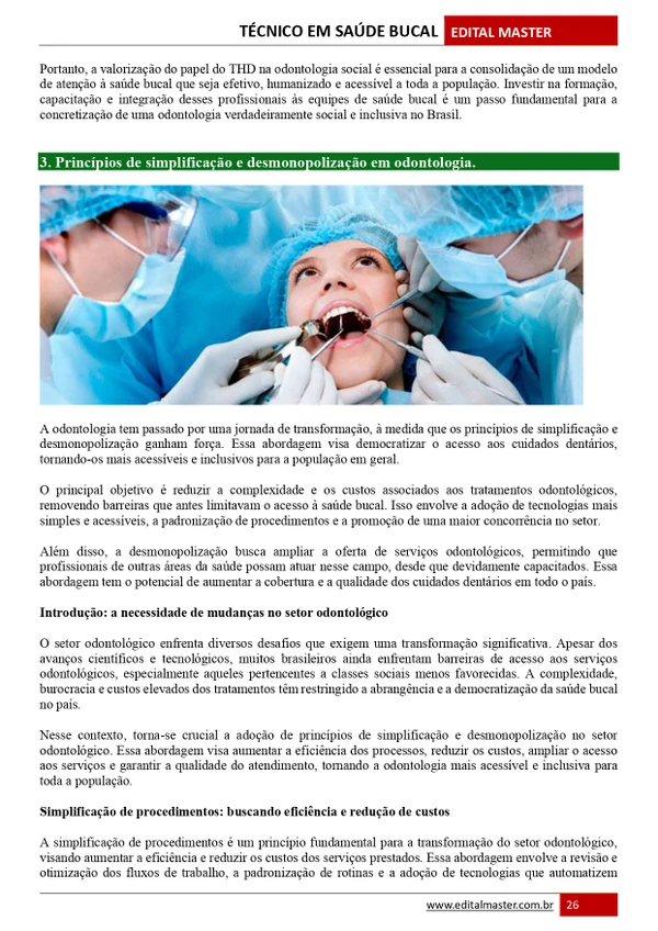 Auxiliar de Saúde Bucal - Embu das Artes SP