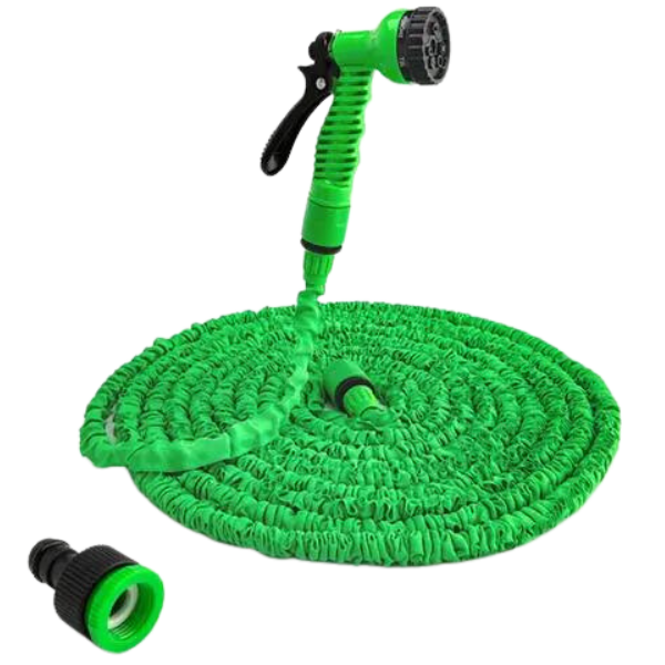 Mangueira Retrátil/Extensiva 15m (VERDE)