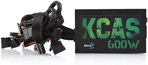 Fonte para PC Aerocool ATX 600W KCAS Sem Cabo - KCAS 600W