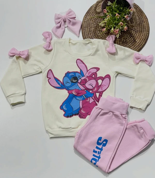 Conjunto De Moletom Laços - Personagens 