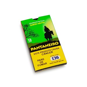 Cigarro de Palha Pantaneiro Menta - Mç (10)