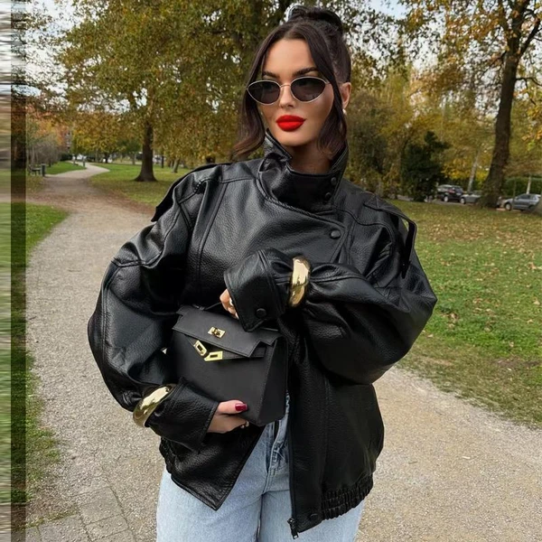 jaqueta feminina oversized