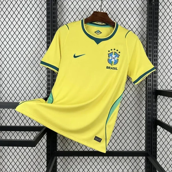 Camisa Brasil Home 2026 Torcedor Nike - Amarela Verificado