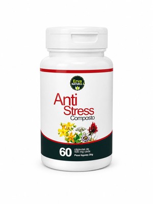 Anti Stress 60 caps - Erva Natural