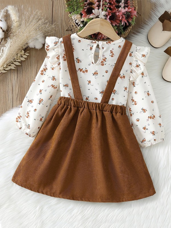 Conjunto Jardineira QTFUN