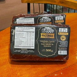 Goiabada Cascão Zero Adição de Açúcar Fazenda de Minas 500 g