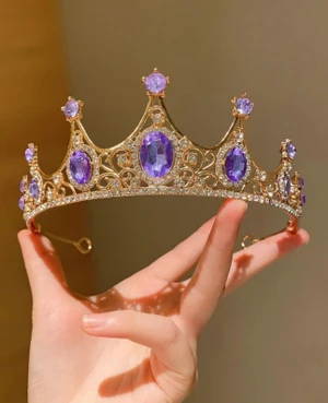 Tiara Coroa - Glamour Pedraria