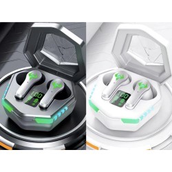 Fone De Ouvido Sem Fio Bluetooth N35 5.0 Tws Com Cancelamento De Ruído Super Bass/Música/Jogos
