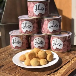 Biscoito Julieta - Amanteigado De Parmesão Com Goiabada