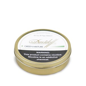 Fumo para Cachimbo Davidoff Green Mixture - Lt (50g)
