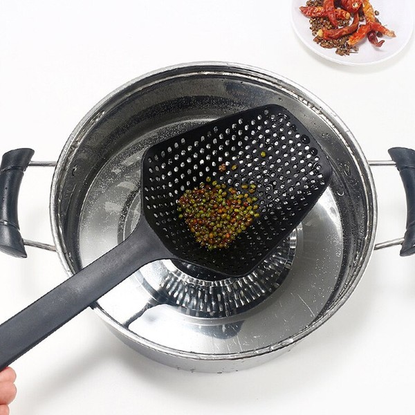 Grande filtro para a cozinha, colher do funil para o alimento fritado, vegetal, água, portable, ferramentas de cozimento home