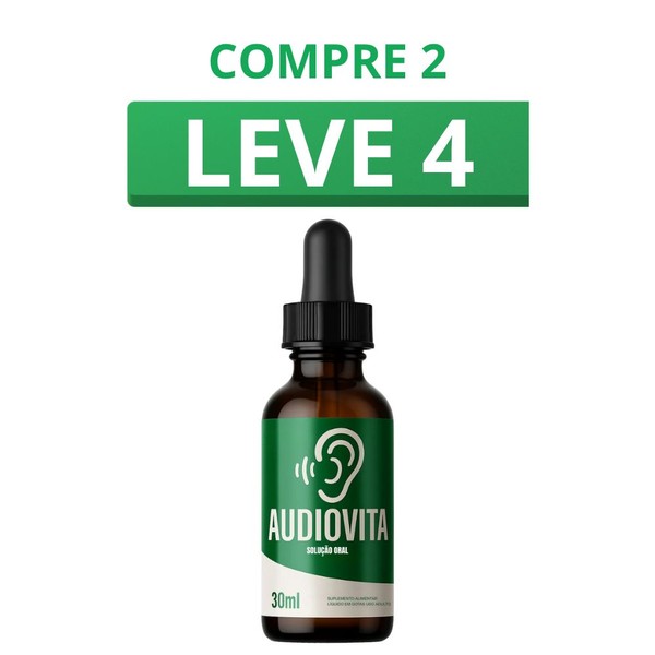 Audiovita 30ml + Frete Grátis