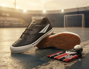 CALÇADO FUTSAL ATF AMERICAS KIDS IX PT-BC 116199 PENALTY (AVARIA)
