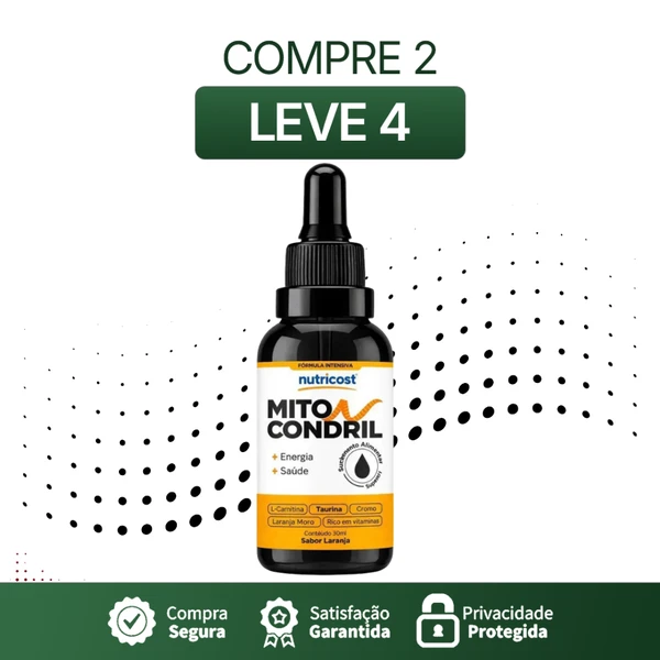Mitocondril - Suplemento Natural + Frete Grátis