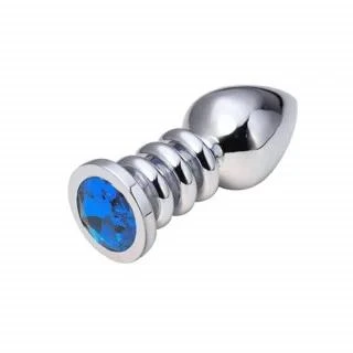 PLUG ANAL METAL ASPIRAL BALL COM JÓIA GENERAL IMPORT