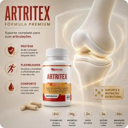 Artritex - Para você que Não aceita ficar parado vendo A vida passar - Kit com 3 frascos