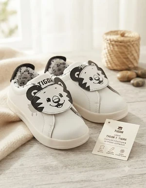 TENIS BY TIGER SNAP LOW TIGOR TIGRE BRANCO 11500023
