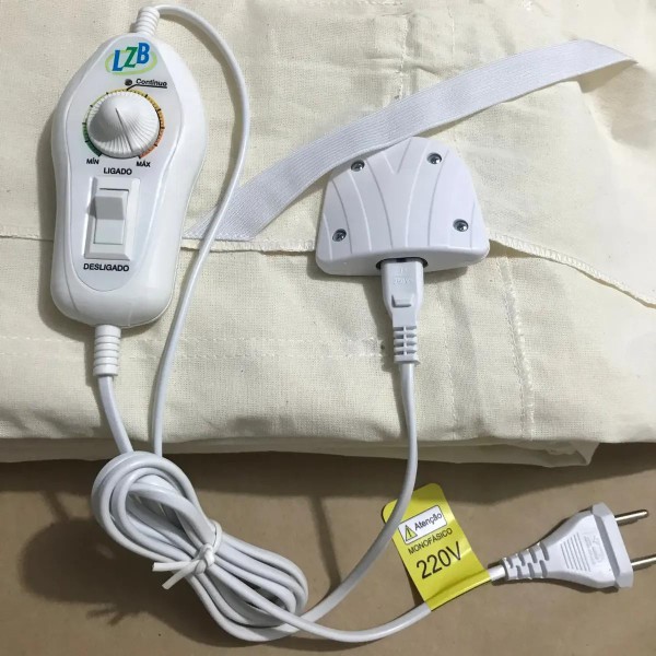 Lençol Térmico Luxo 100% Algodão com Controle de Temperatura