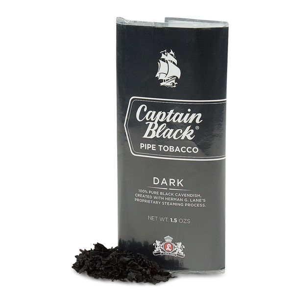 Fumo para Cachimbo Captain Black Dark - Pct (42,5g)