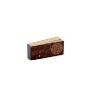 Piteira de Papel Bros 66 - Brown Large (Un.)