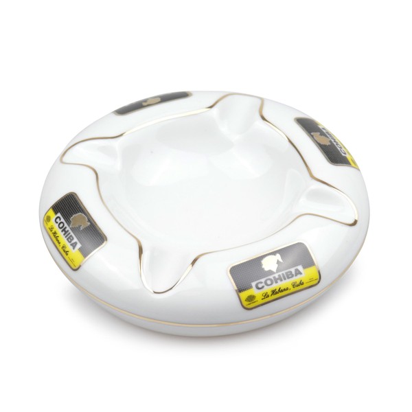 Cinzeiro para 4 Charutos de Porcelana - Cohiba