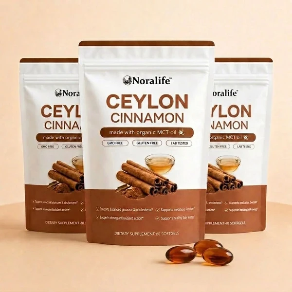 NoraVitta – Canela do Ceilão 7.200mg com Óleo MCT