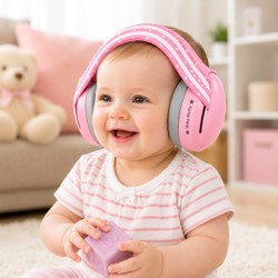 Abafador de Ruído Infantil para Bebes (Azul)