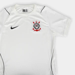 Camisa Corinthians I 2026 Torcedor Nike Masculina - Branco