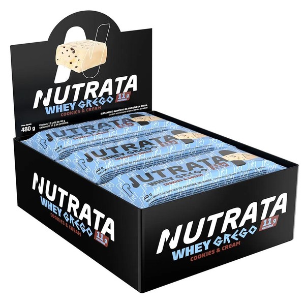 NUTRATA WHEY GREGO - 11G DE PROTEÍNA - CAIXA 12UN 