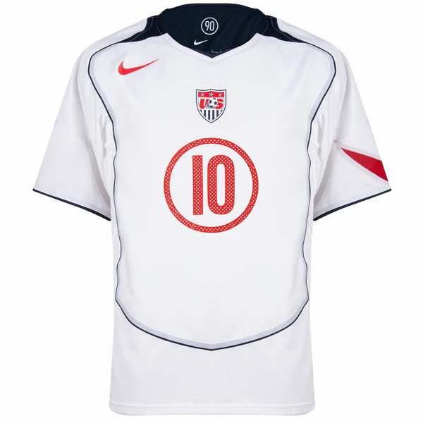 Camisa Seleção Estados Unidos 2004/05 Donovan 10 Modelo Retrô 