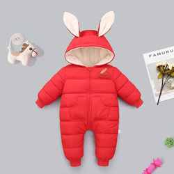 Macacão Inverno Com Enchimento Bebê  3-24 Meses