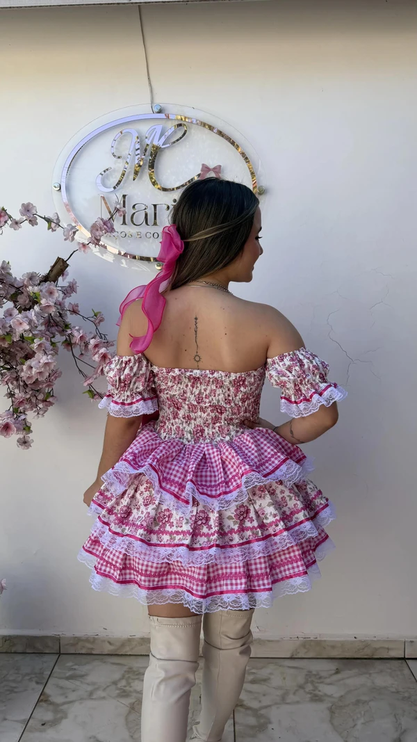 Vestido Junino - Dália
