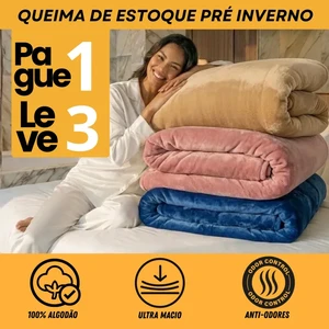 [COMPRE 1, LEVE 3] Edredom Premium Algodão Turco - Conforto de Hotel 5 Estrelas